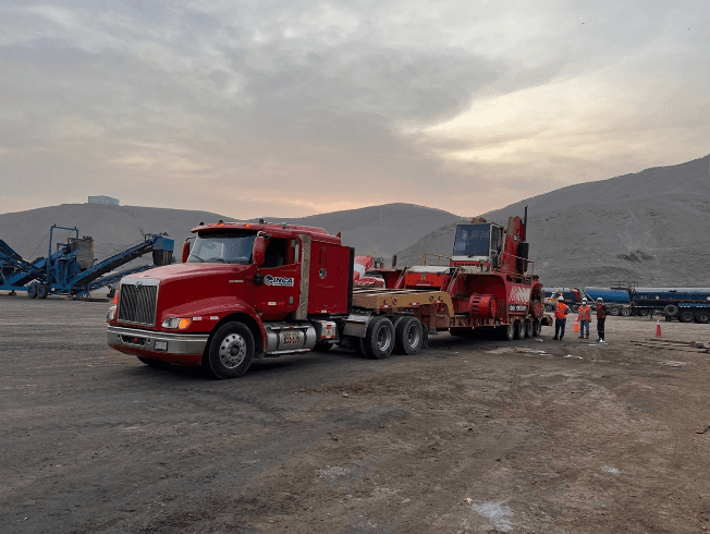 Servicio de plataforma (Carga seca)